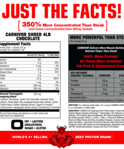 Alternative view of MuscleMeds Carnivor Shred