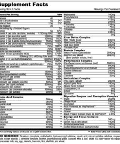Alternative view of Animal Pak