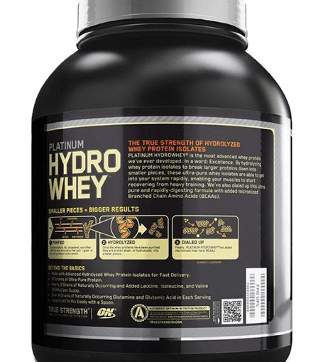 Alternative view of ON Platinum Hydro Whey