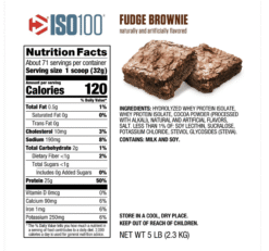 Alternative view of ISO100 DYMATIZE