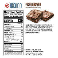 Alternative view of ISO100 DYMATIZE