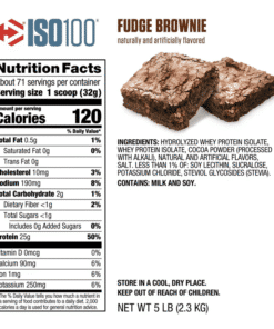 Alternative view of ISO100 DYMATIZE