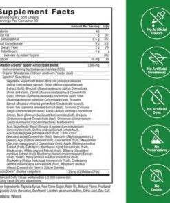 Alternative view of Gomitas super greens Force Factor