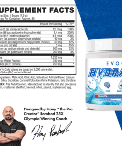 Alternative view of Hydration – Electrolitos De Espectro Completo Evogen
