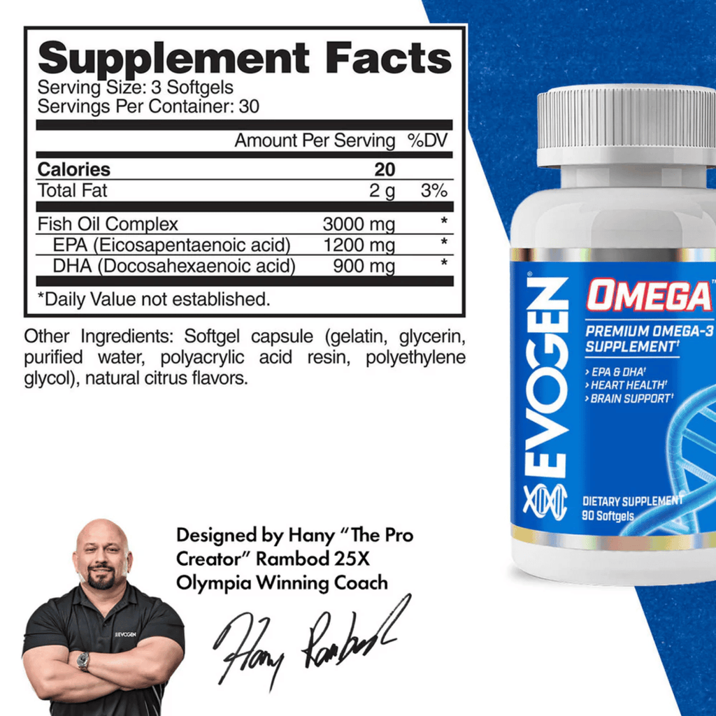 Omega 3 Evogen - Imagen 2