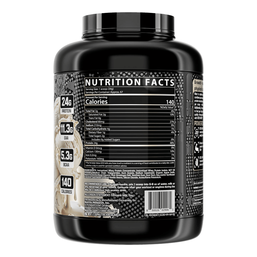 Nutrex Proteína 100% Whey - Imagen 2