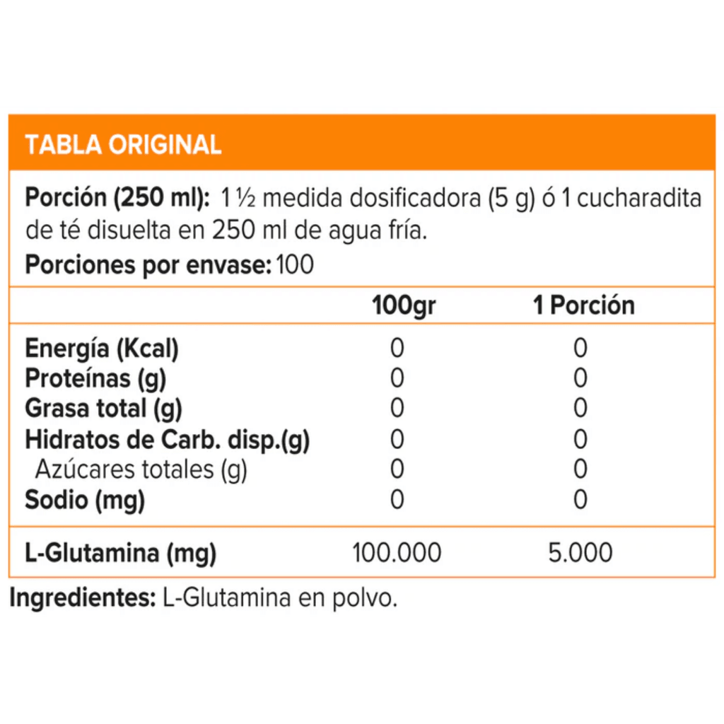 MyProtein L-Glutamina en polvo - Imagen 2