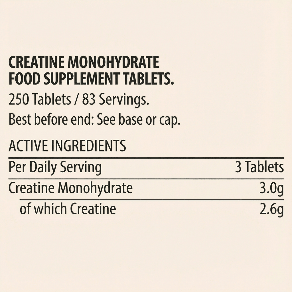 MyProtein Creatina Monohidratada en Tabletas - Imagen 2