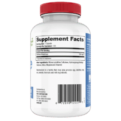 Alternative view of CAFFEINE 200 MG – SAN (120 cápsulas)