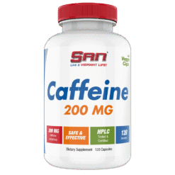 CAFFEINE 200 MG – SAN (120 cápsulas)