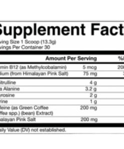 Alternative view of RAW CBUM Essential Pre Entreno