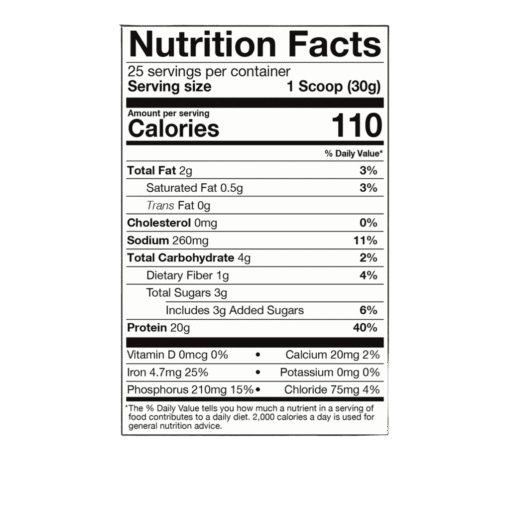 Alternative view of Proteína Vegana RAW