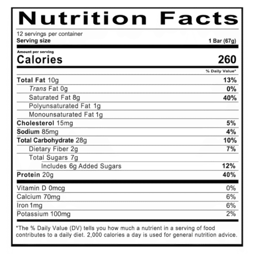 Alternative view of REDCON1 BARRA DE PROTEÍNA MRE | 1 UNIDAD