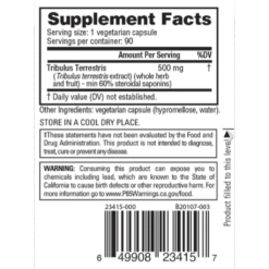 Alternative view of Nutrabio Tribulus Terrestris