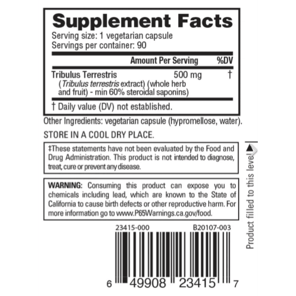Nutrabio Tribulus Terrestris - Imagen 2