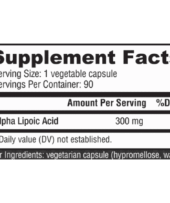 Alternative view of Nutrabio Acido Alpha Lipoico (ALA)