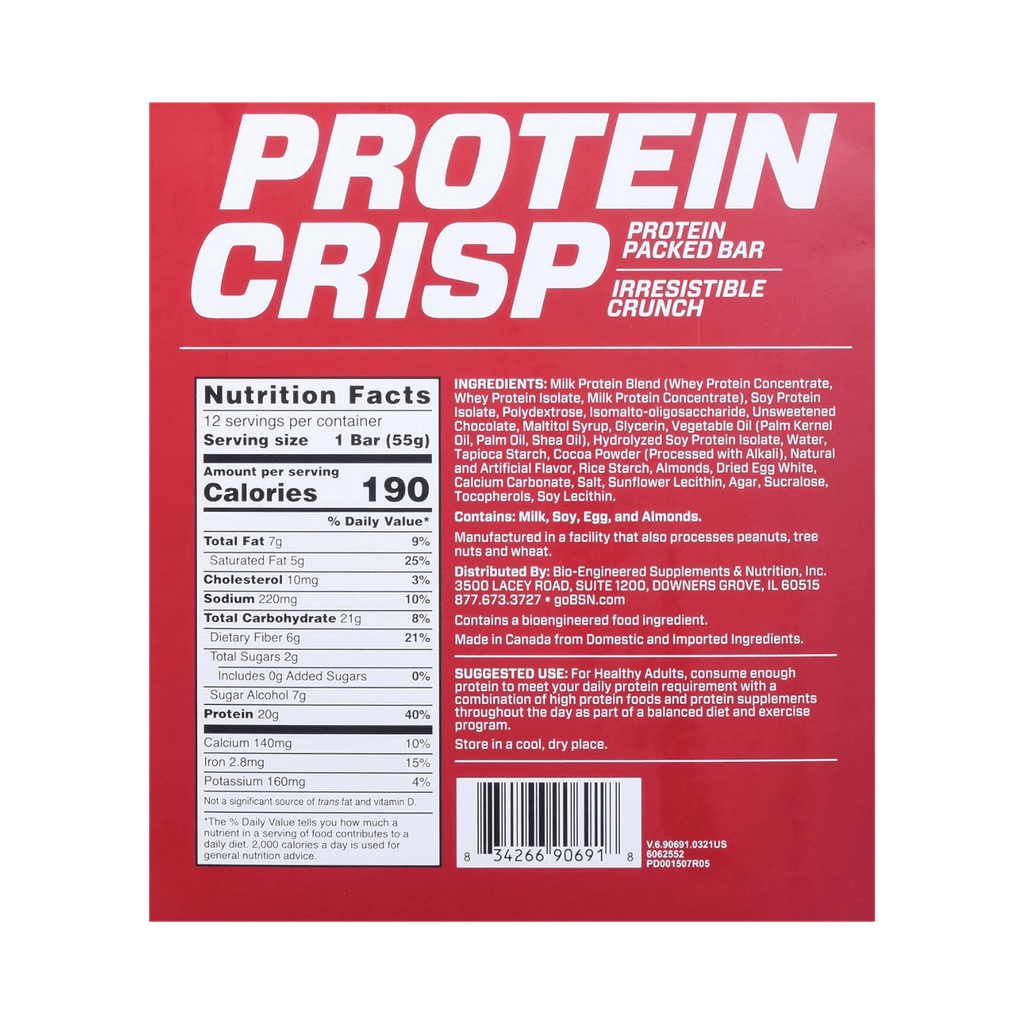 BSN 12 Barrita de Proteina - Imagen 2