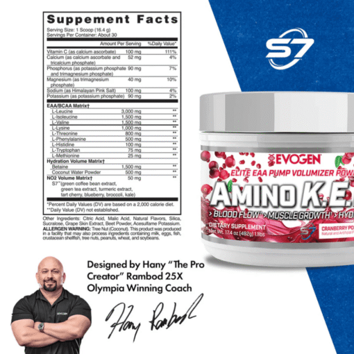 Alternative view of Amino K.E.M Evogen