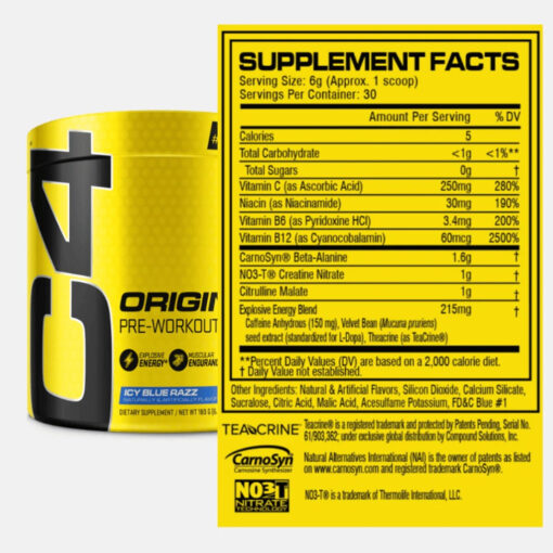 Alternative view of C4 Cellucor