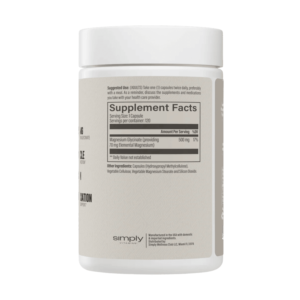 Simply Magnesio Glicinato - Imagen 2