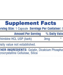 Alternative view of HI-TECH Yohimbina HCL