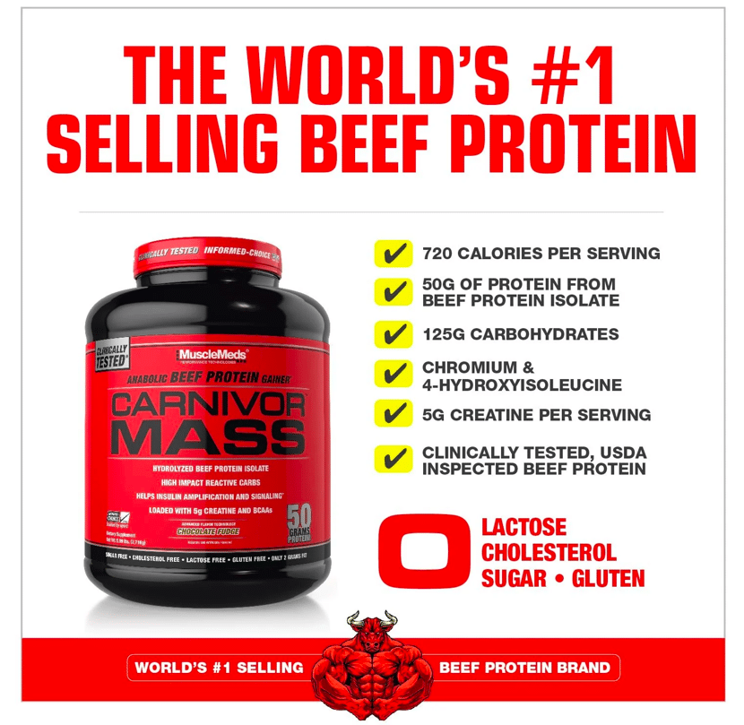 MuscleMeds Carnivor Mass - Imagen 3