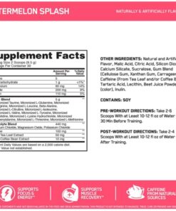 Alternative view of Amino Energy + Electrolitos