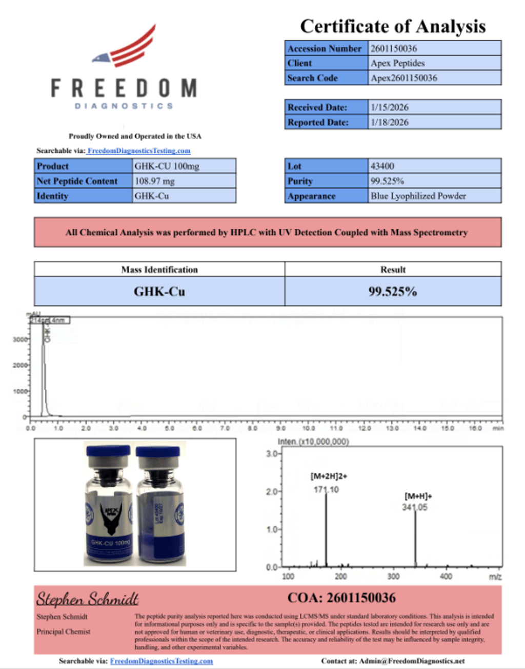 GHK-CU 50 mg APEX - Imagen 2