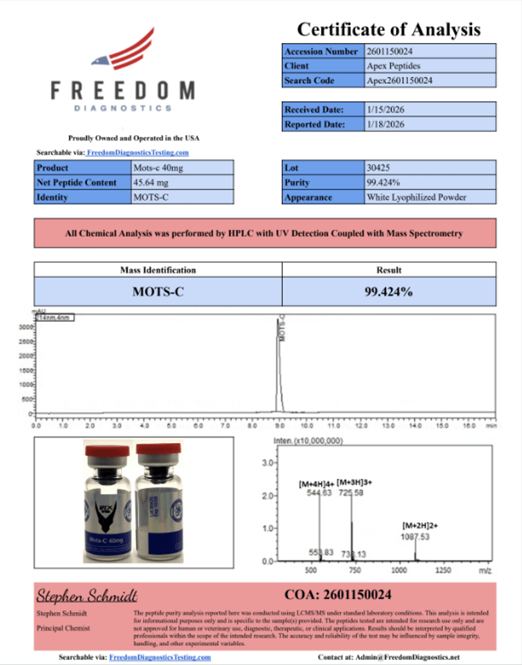 MOTS-C APEX - Imagen 3