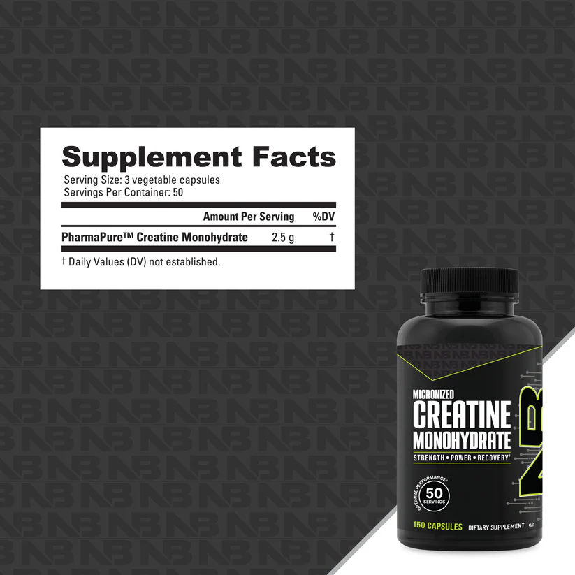 Nutrabio Creatina en capsulas - Imagen 2