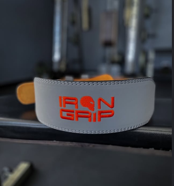 Iron Grip cinturon de cuero