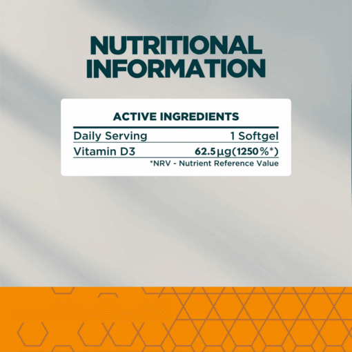 Alternative view of MyProtein Vitamina D3 en cápsulas