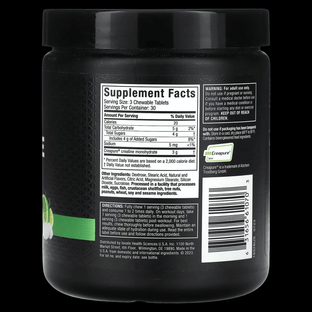 Creatina Gomitas Masticables Muscletech - Imagen 2